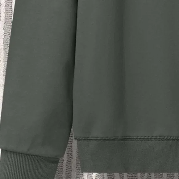 Grey And Black Mens Pullover & Drawstring Sweatpants - Picture 6 of 6